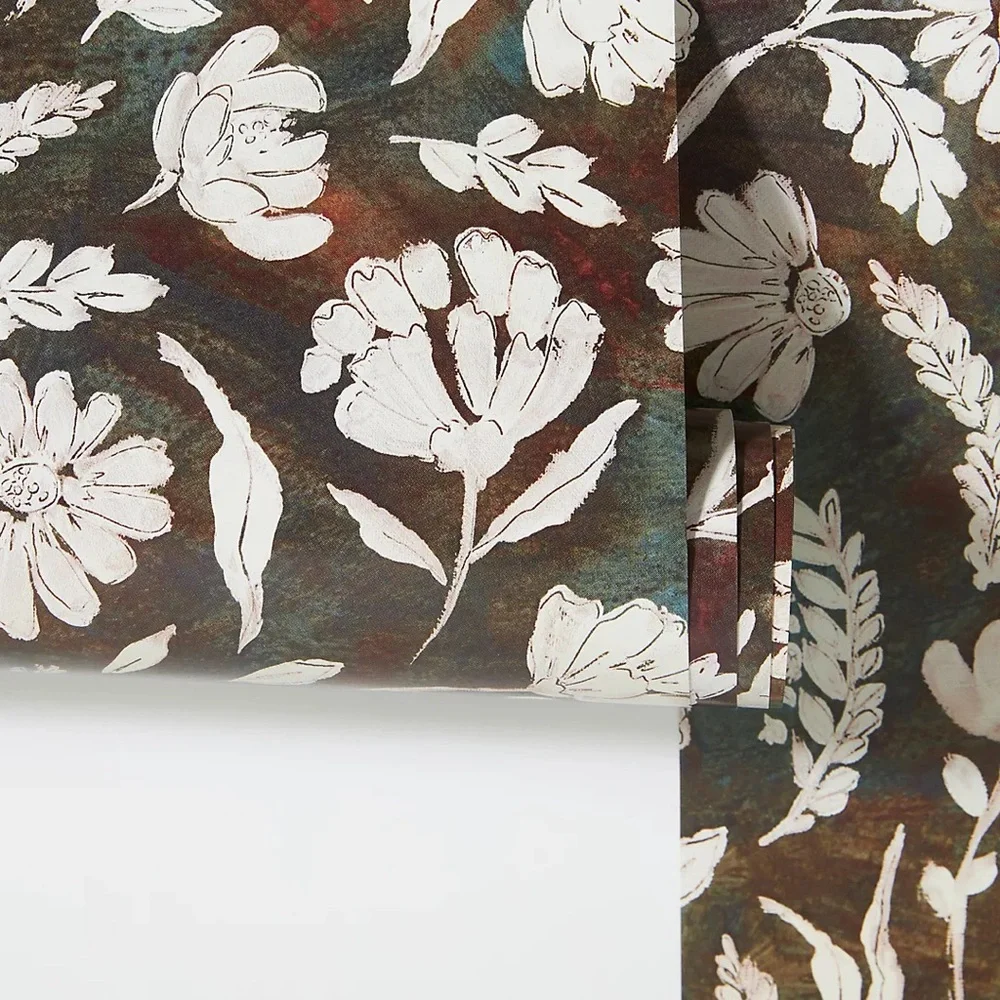 NWT Anthropologie Kye Floral Wallpaper by York